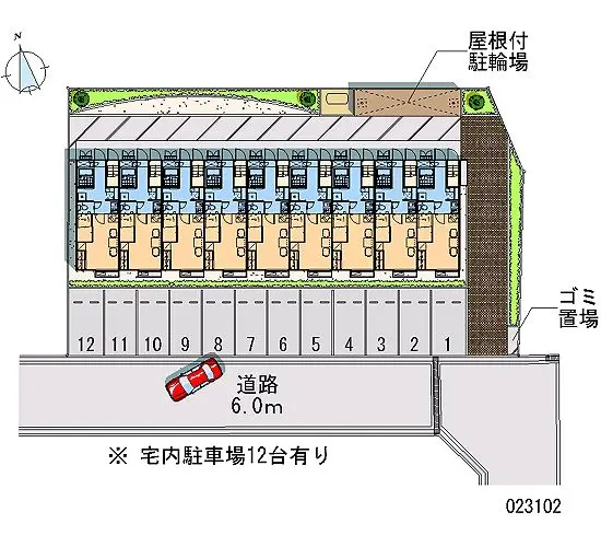 ★手数料０円★鳥取市商栄町 月極駐車場